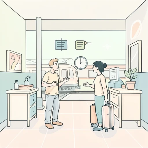 乗客は誰だ？ - Bildwörterbuch