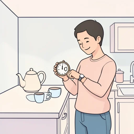 10分で十分だよ - Bildwörterbuch