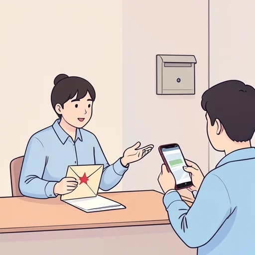 重要な郵便物が届いたら連絡してください - Bildwörterbuch