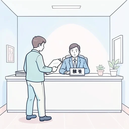 課長に報告しとく - Bildwörterbuch