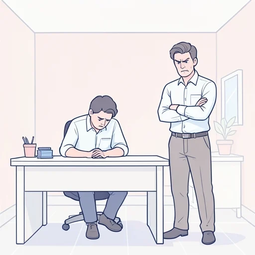 課長に怒られた - Bildwörterbuch