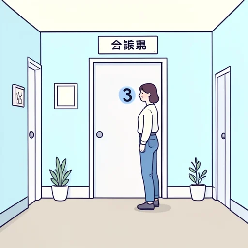 会議室は3階にある - Bildwörterbuch
