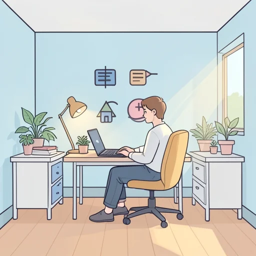快適な空間で働きたい - Bildwörterbuch