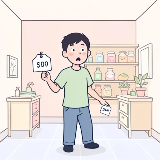 価格が思ったより高かった - Bildwörterbuch