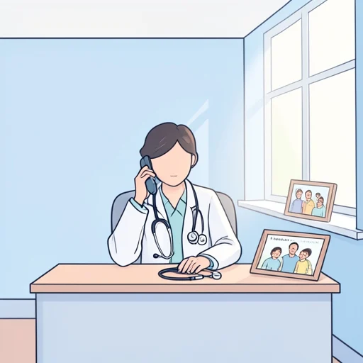 かかりつけの医師に相談してください - Bildwörterbuch
