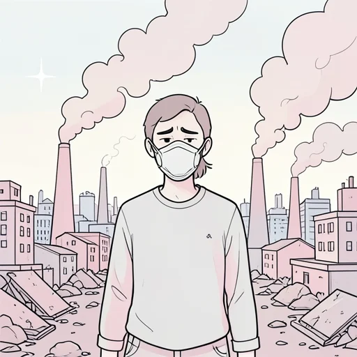 環境問題が深刻だ - Bildwörterbuch