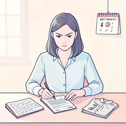 彼女、明日の面接に向けて準備を万全にしたいって - Bildwörterbuch