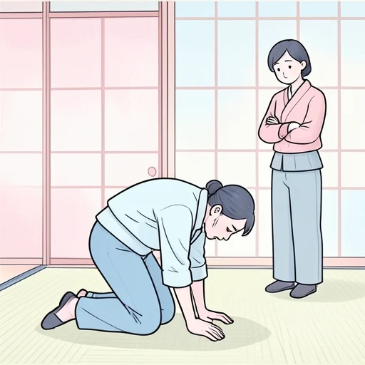 彼女、ちゃんと謝るだろうから信じてる - Bildwörterbuch