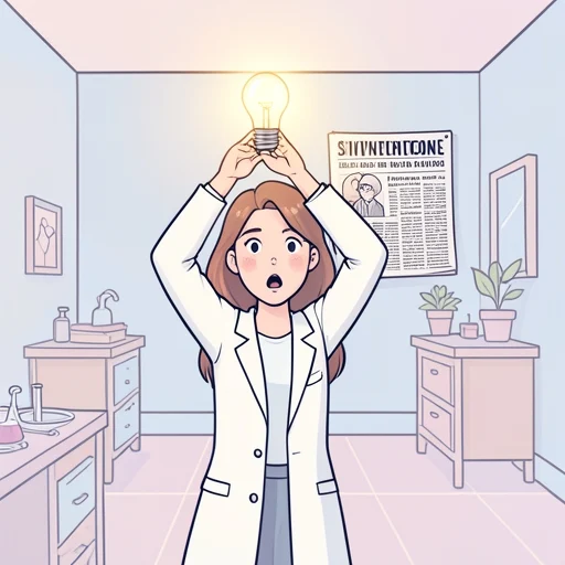 彼女、電球を発明して有名になった - Bildwörterbuch
