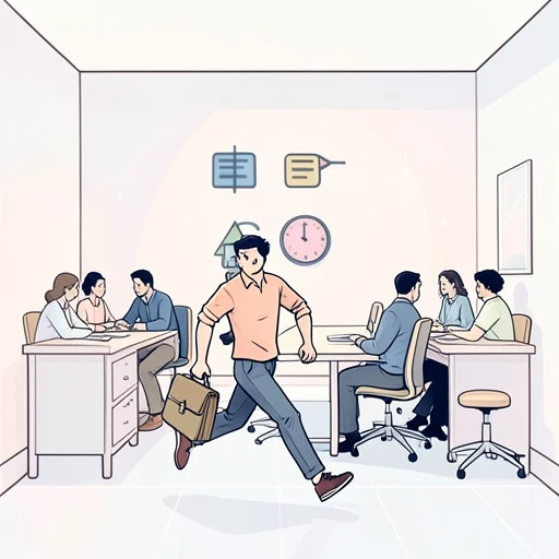 彼女が遅刻したことで会議が大幅に遅れた - Bildwörterbuch