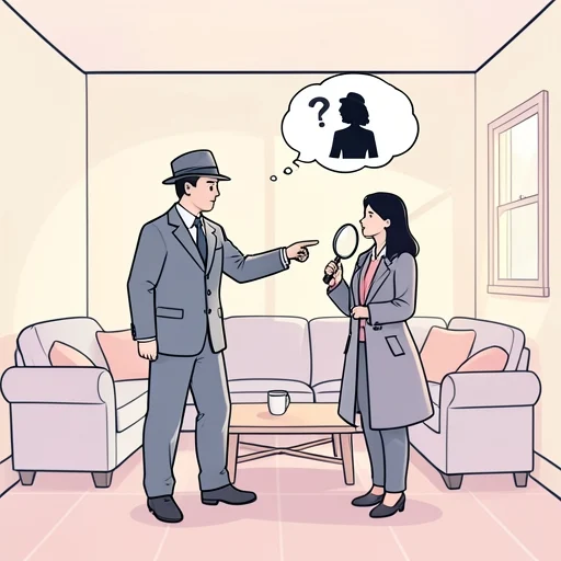 彼女が犯人なのは、間違いない - Bildwörterbuch
