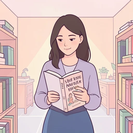 彼女、本のタイトルだけ見て買った - Bildwörterbuch