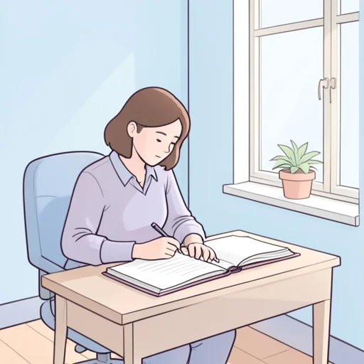 彼女、本を出版するために名前を載せた - Bildwörterbuch