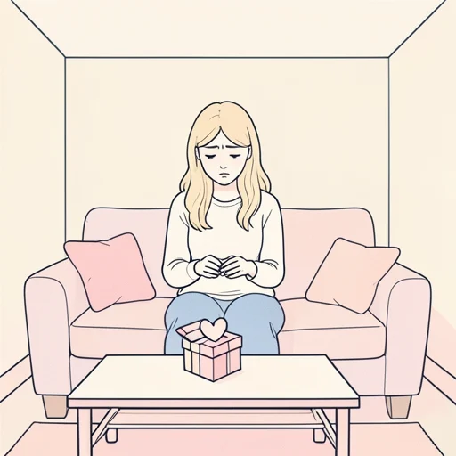 彼女、自分の感情を表現するのが下手だ - Bildwörterbuch