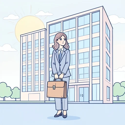 彼女女は会社のために全力を尽くす覚悟だ - Bildwörterbuch