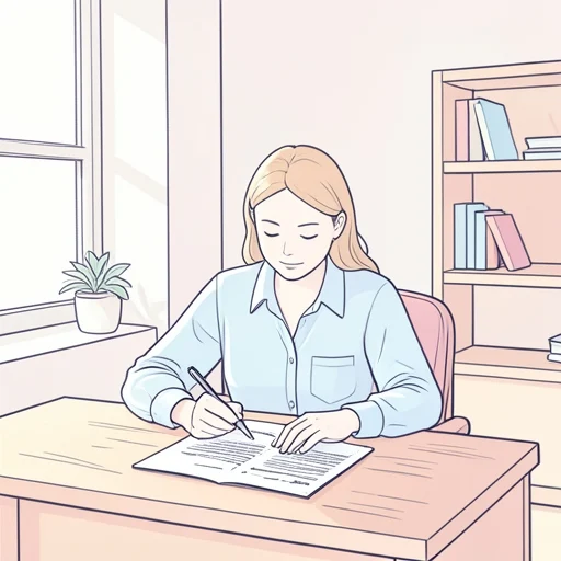 彼女、契約の一部を変更した - Bildwörterbuch