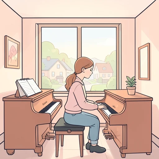 彼女、毎日の努力を欠かさない - Bildwörterbuch
