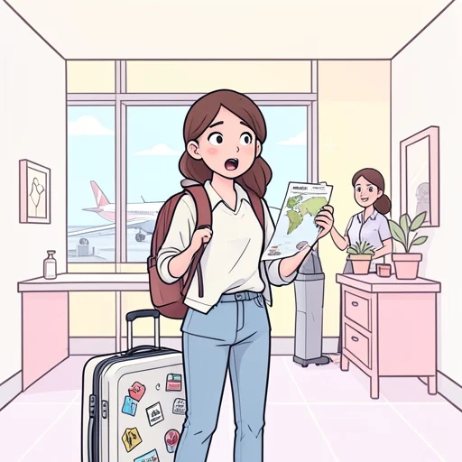 彼女、南米への冒険に出かけた - Bildwörterbuch