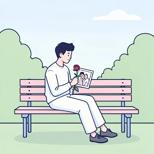 彼女に振られた。それでも、まだ彼女のことが好きだ - Bildwörterbuch
