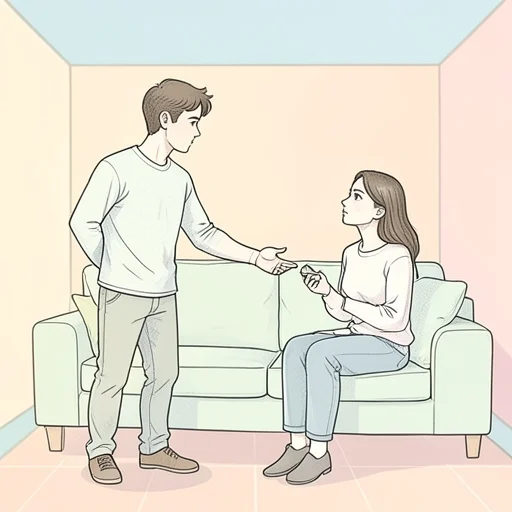 彼女に真実を求めた - Bildwörterbuch