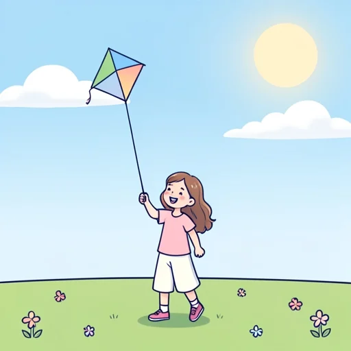 彼女にとっては今日が何より楽しい一日になった - Bildwörterbuch