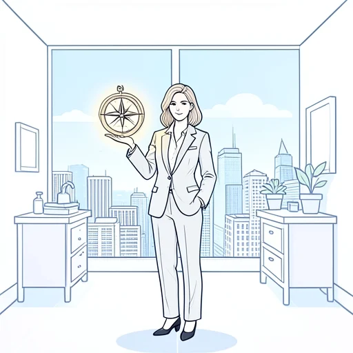 彼女にはリーダーとしての能力が備わっている - Bildwörterbuch
