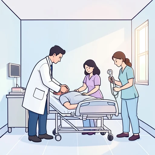 彼女の兄は医者で妹は看護師だ - Bildwörterbuch