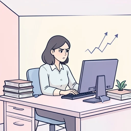 彼女の地位を高めるために、必死に働いてる - Bildwörterbuch