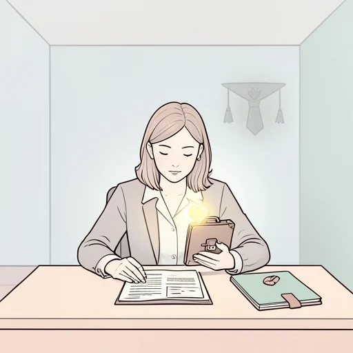彼女の学歴よりも経験と人柄を重視して採用を決めた - Bildwörterbuch