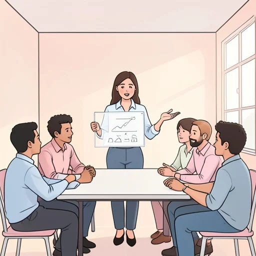 彼女の意見は明確で誰にでも理解しやすいものだった - Bildwörterbuch