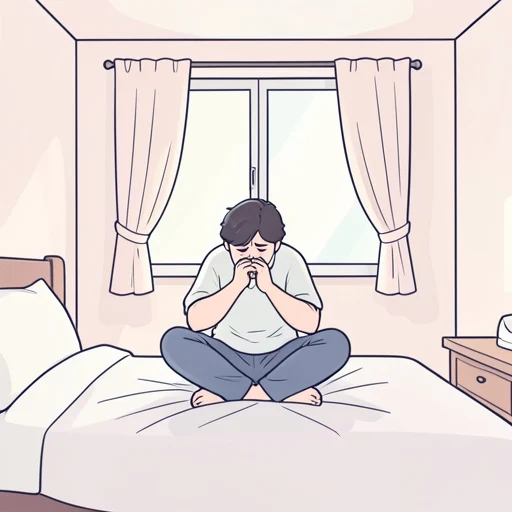 彼女の息が詰まりそうなほど苦しそうだった - Bildwörterbuch