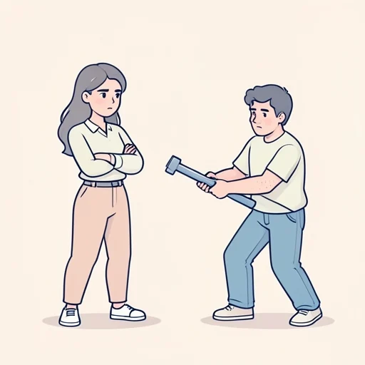 彼女の意志は鉄のように堅い - Bildwörterbuch