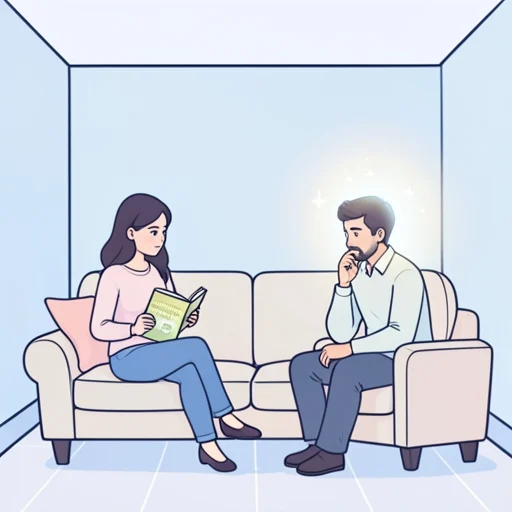 彼女の考えを理解したい - Bildwörterbuch