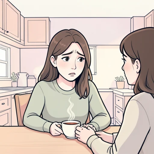 彼女の顔が真っ青になった - Bildwörterbuch
