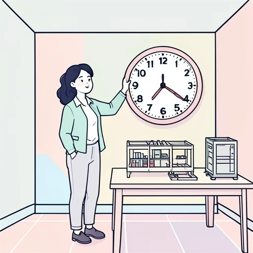 彼女の企画成功の最も重要な要素はタイミングだった - Bildwörterbuch