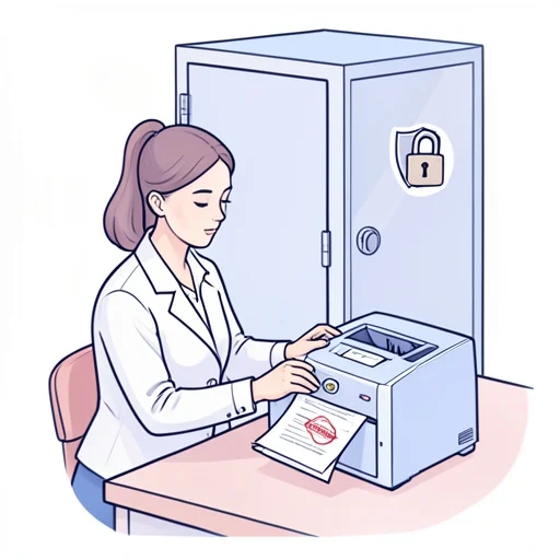 彼女の機密情報が外部に漏れないよう厳重に管理されてる - Bildwörterbuch