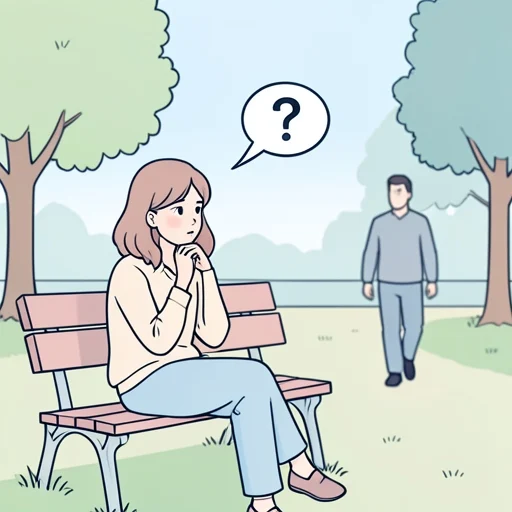 彼女の気持ちがわからない - Bildwörterbuch