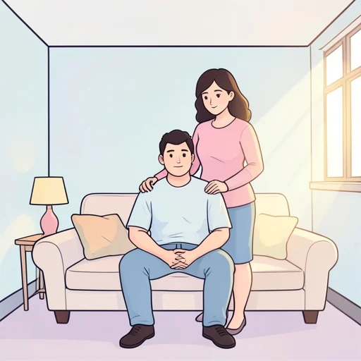 彼女は彼の心の棒になってる - Bildwörterbuch