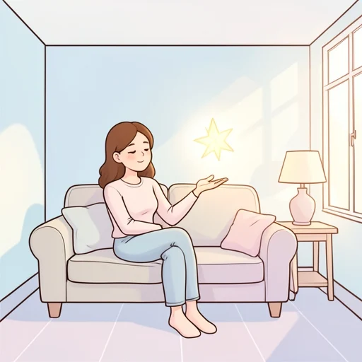 彼女の願いがやっと成る時が来た - Bildwörterbuch