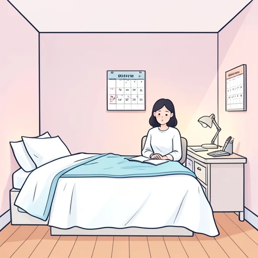 彼女の日常はとても規則正しい - Bildwörterbuch