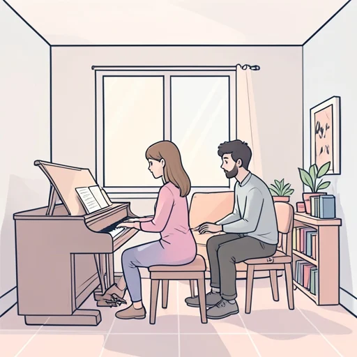 彼女の能力を引き出すのが彼の役目だ - Bildwörterbuch