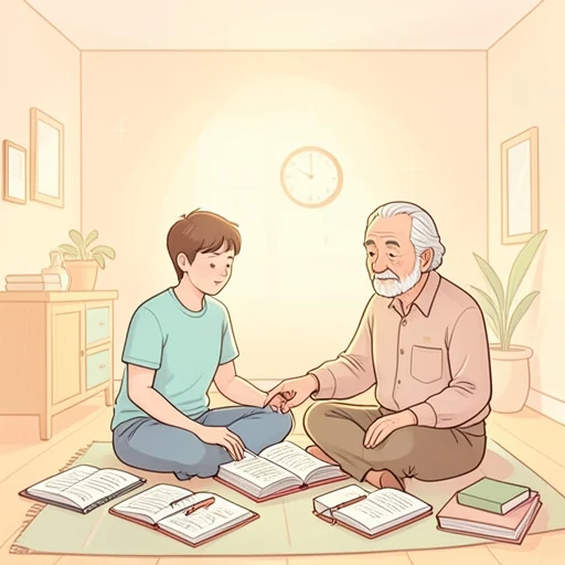 彼女の教えが今の私を作った - Bildwörterbuch