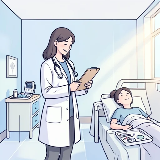 彼女の理想は、医者になることだ - Bildwörterbuch