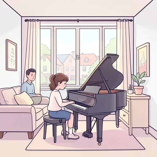 彼女の才能をもっと伸ばしてあげるべきだと思う - Bildwörterbuch