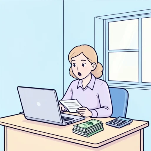 彼女の借金の金額がわかった - Bildwörterbuch