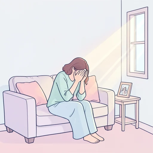 彼女の死を悲しむ - Bildwörterbuch