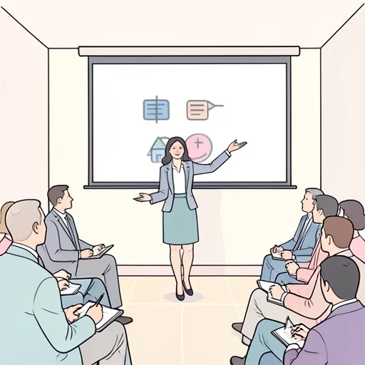彼女の新作が業界で注目されてる - Bildwörterbuch
