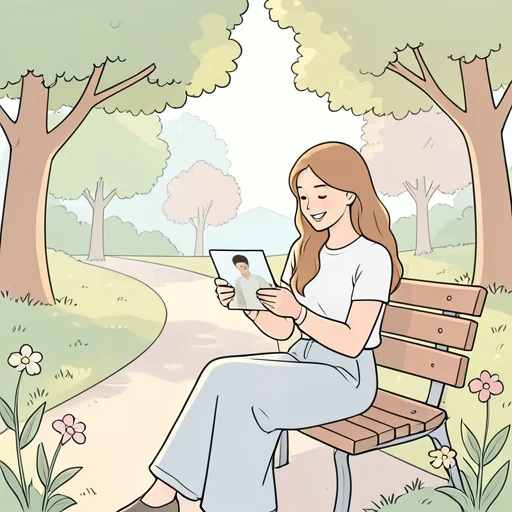 彼女の存在は彼女にとってとても大きな支えだった - Bildwörterbuch