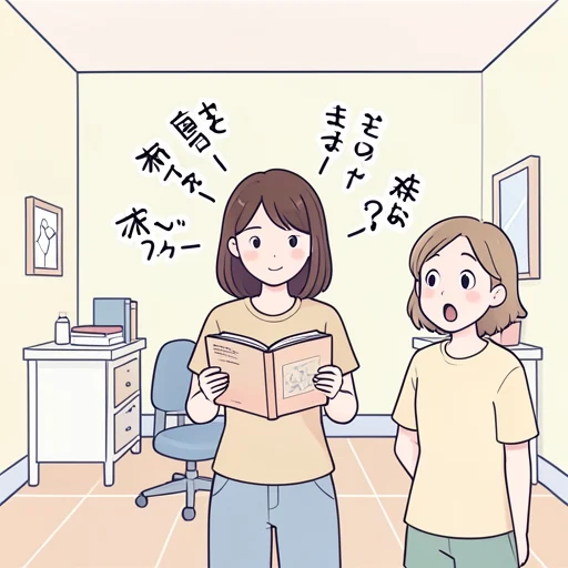 彼女の単語の暗記力がすごいって友人が驚いてた - Bildwörterbuch