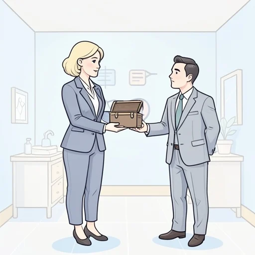 彼女のような立派な者は会社にとって宝だ - Bildwörterbuch